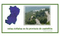 Rutas ciclistas en la provincia de Castelln