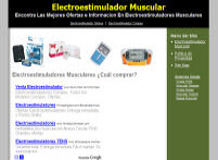 Electroestimulador muscular