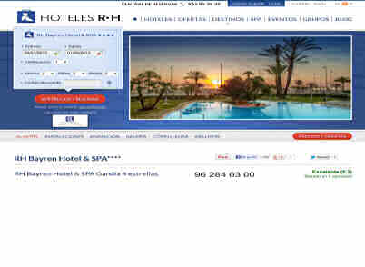 Hotel RH Bayren & Spa - Gandia (Valencia)