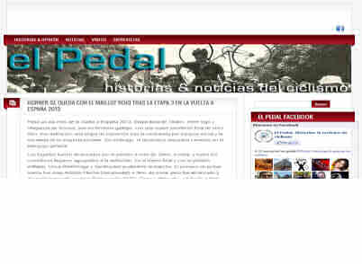 El Pedal. Historias & noticias de ciclismo