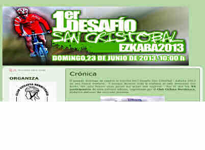 Marcha BTT Desafo San Cristnbal