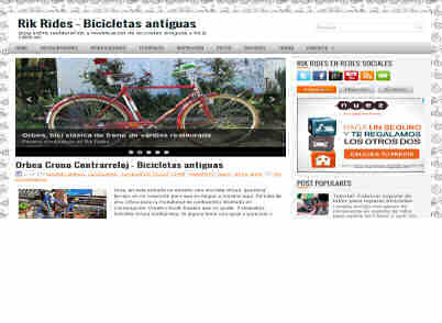 Rik Rides - Bicicletas antiguas