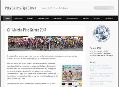 Pea Ciclista Pipe Gmez