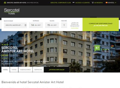 Sercotel Amister Art en Barcelona